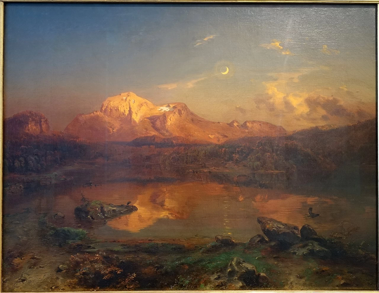 Hoher Goll nel bagliore alpino - National Museum Nuremberg